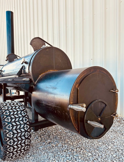 The TEXAN 48 Offset Smoker